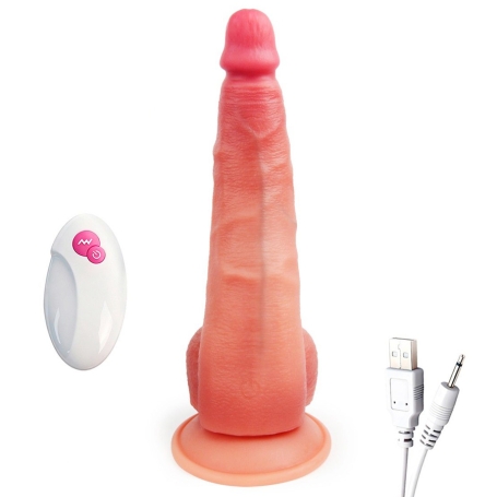 Огромный фаллос-вибратор Erowoman ER-30122