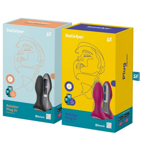 Вибростимулятор Satisfyer Rotator Plug 2+