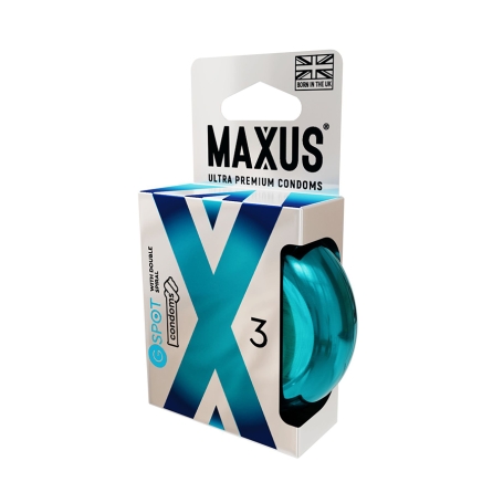 Презервативы Maxus G spot с двойной спиралью