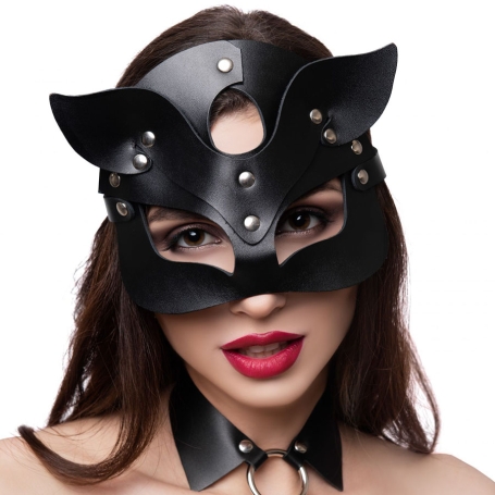 Кожаная маска Pecado 07513