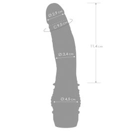 Фаллос-вибратор 4.75" Vibrating Anal Dildo