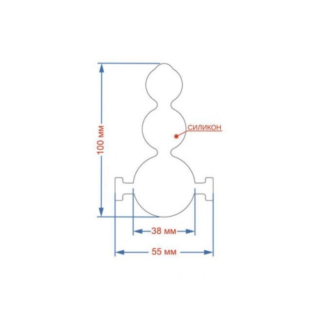 Кляп-пробка Sitabella 3199-1