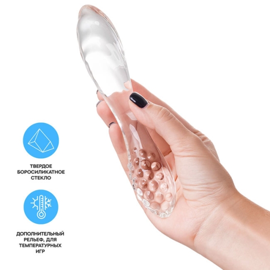 Фаллос из стекла Satisfyer Dazzling Crystal 1