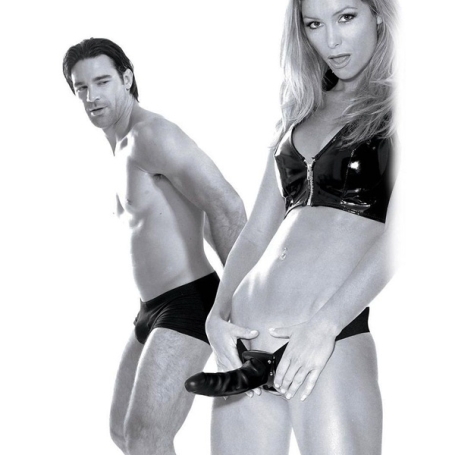 Страпон полый Pipedream Hollow Strap-On