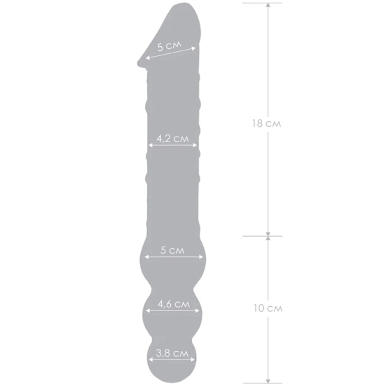 Фаллос из стекла Glas 12&quot; Double Ended Dildo