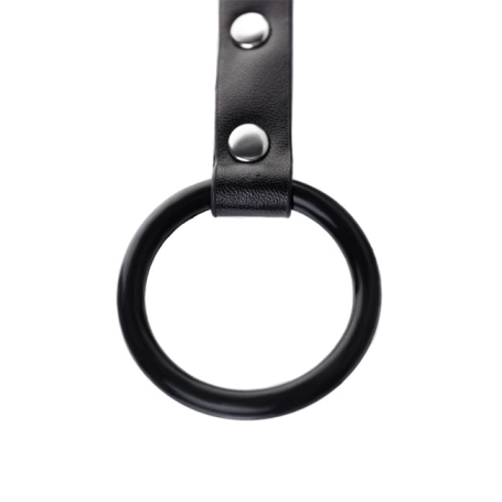 Кольцо с зажимами на соски ToyFa Metal