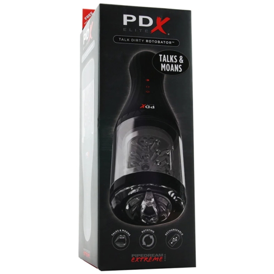 Авто-мастурбатор PDX Talk Dirty Rotobator