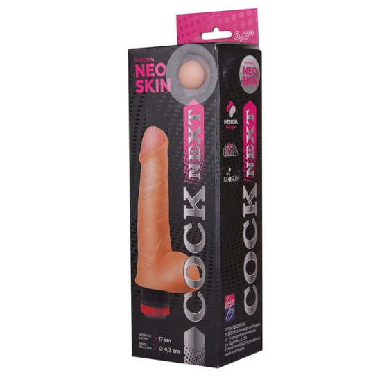 Фаллос-вибратор Lovetoy Cock Next 6,6&quot;