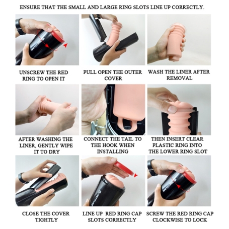 Автоматический мастурбатор Pretty Love Ozzy