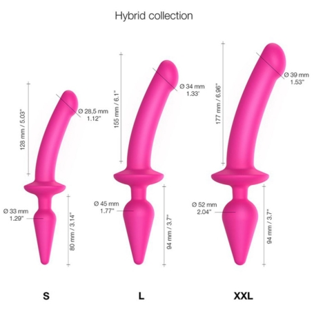 Стимулятор Strap-On-Me Switch Plug-In Dildo