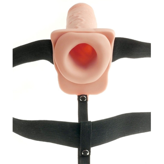 Страпон полый Pipedream 10&quot; Hollow Strap-On