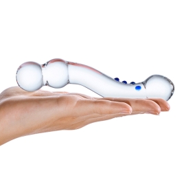 Фаллос из стекла Glas 6" Curved G-Spot