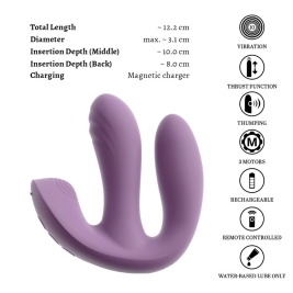 Вибратор MIREVA RC Triple Hands-Free