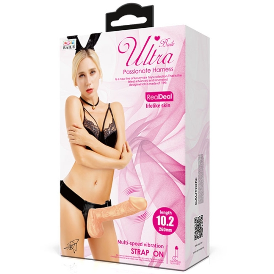 Страпон Ultra Passionate 10,2" Harness